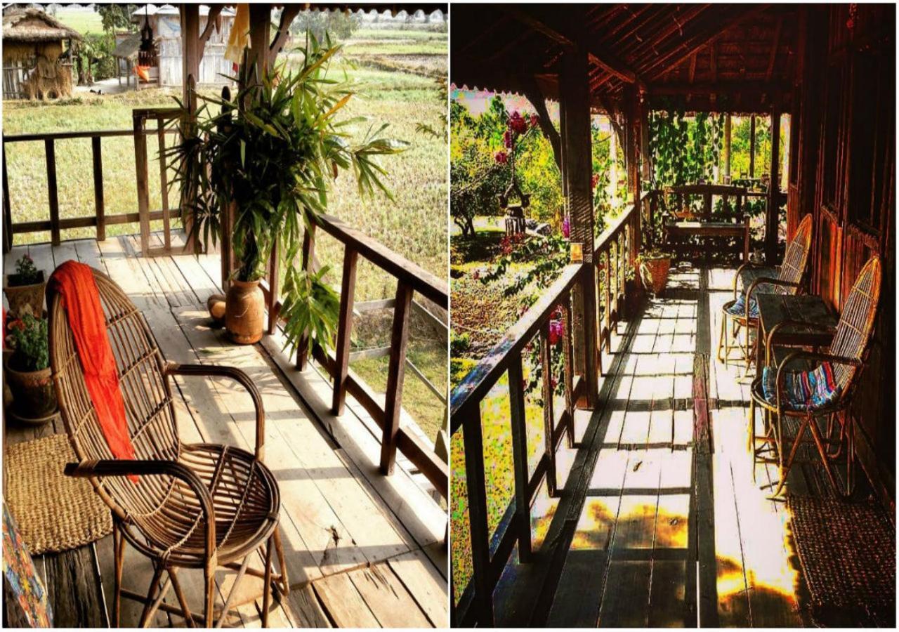Shanta Ghar A Rustic Guesthouse 치트완 외부 사진